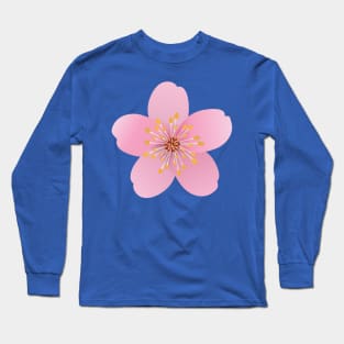 A blossom of a cherry tree Long Sleeve T-Shirt